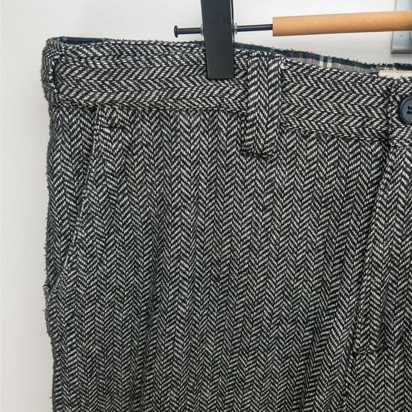 Territory Ahead Herringbone Dress Pants Men’s 36x33 Wool Blend Comfort Waist - Picture 4 of 12